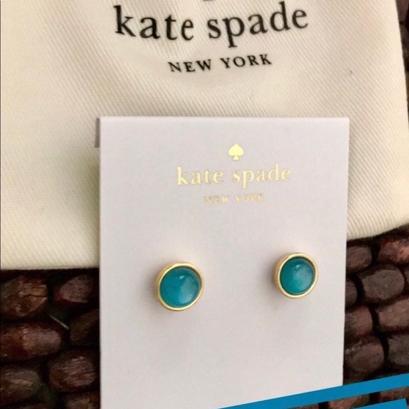 KATE SPADE Turquoise (REAL GEM) Earrings PLUS MORE - Picture 3 of 7